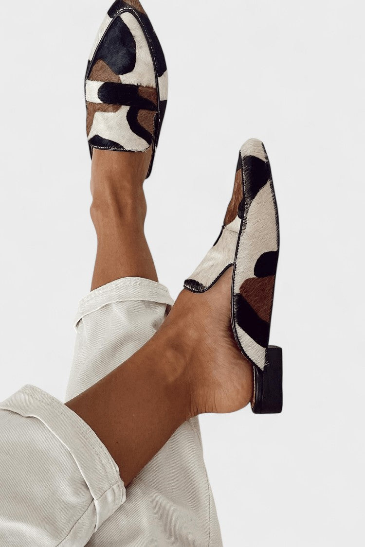 Ariadne - Mocassins com Padrão Abstrato