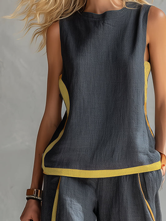 Dornika - Conjunto De Duas Peças Em Linho