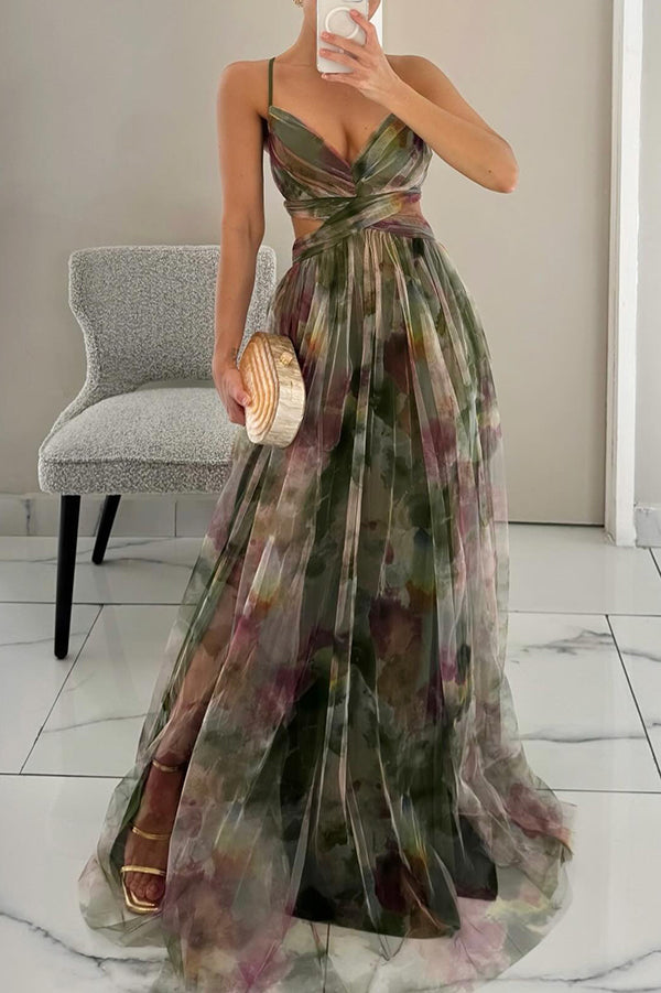 Madalena - Vestido Longo Floral