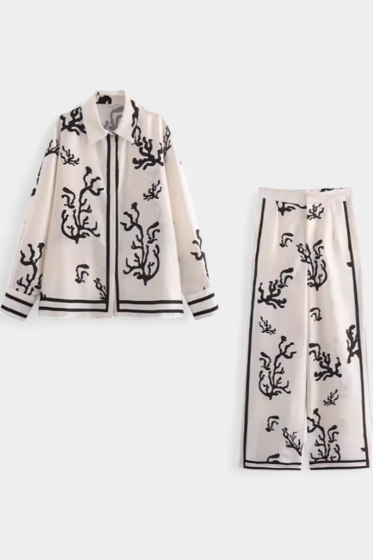 Amalie | Conjunto de Manga Longa