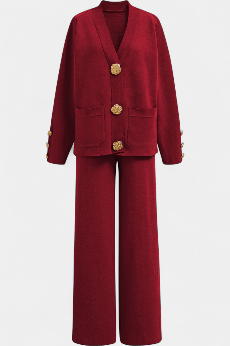 Karen | Conjunto de Manga Longa