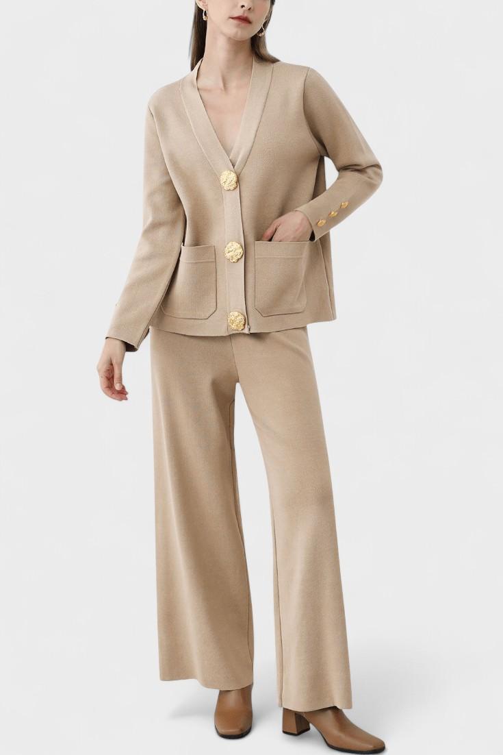 Karen | Conjunto de Manga Longa