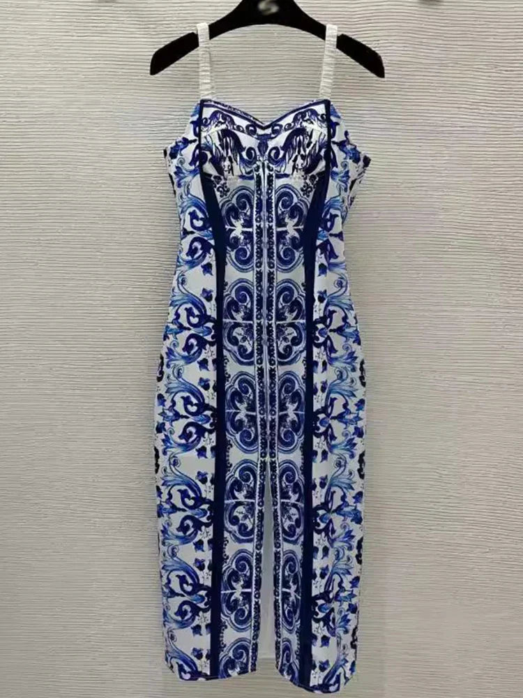 Vestido Estampa DG — Luxo Novidade